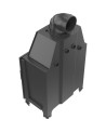 Insert cheminée MBO 15 + 4 bouches recuperateur