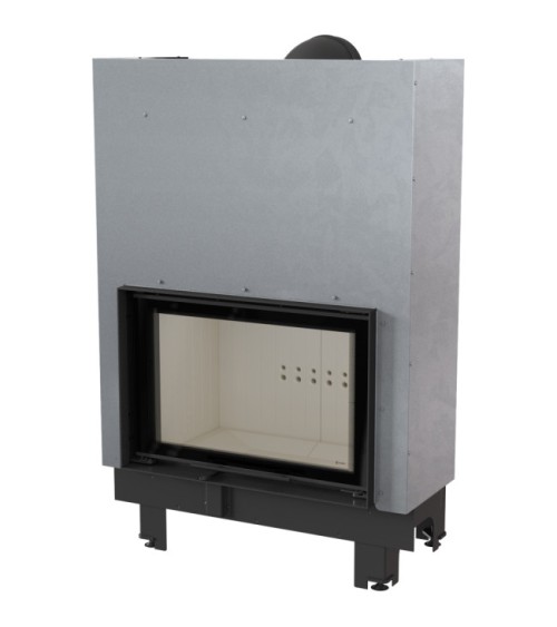 Insert cheminée MBO 15 ouverture relevable + 4 bouches recuperateur