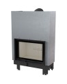 Insert cheminée MBO 15 ouverture relevable + 4 bouches recuperateur
