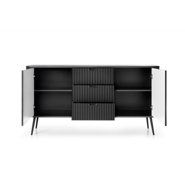 Buffet ROMA 168 cm Noir