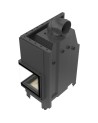 Insert cheminée MBO 15 BS vitre à droite + 4 bouches recuperateur