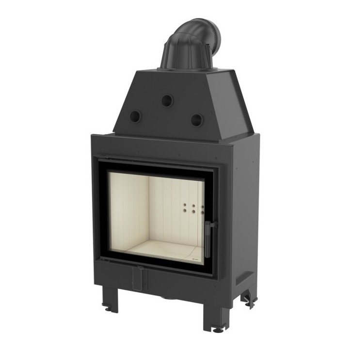 Insert cheminée MBZ 13 + 3 bouches recuperateur