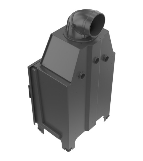Insert cheminée MBZ 13 + 3 bouches recuperateur