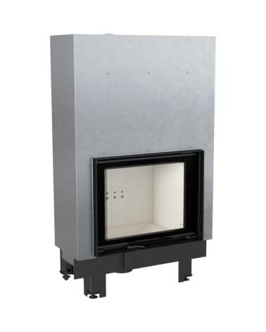 Insert cheminée MBZ 13 ouverture relevable + 3 bouches recuperateur
