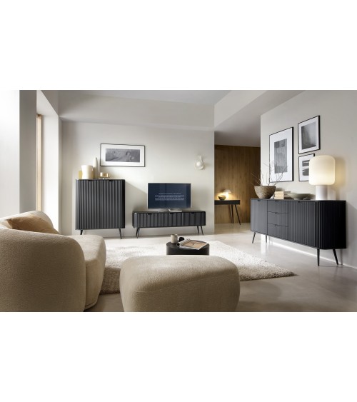 Buffet ROMA 168 cm Noir