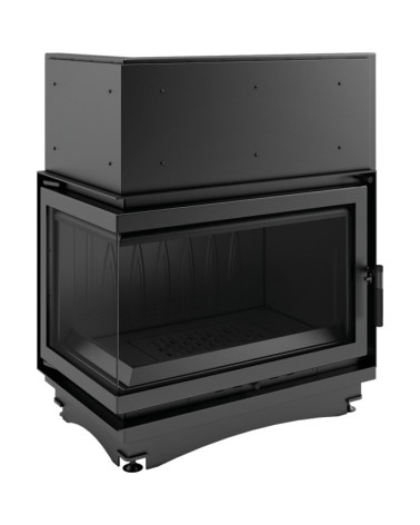 Insert cheminée OLIWIA/L/BS vitre à gauche