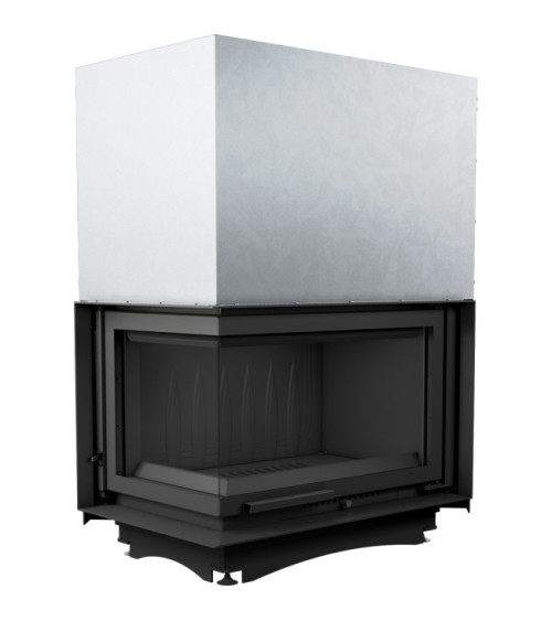 Insert cheminée OLIWIA 18 BS vitre à gauche ouverture relevable