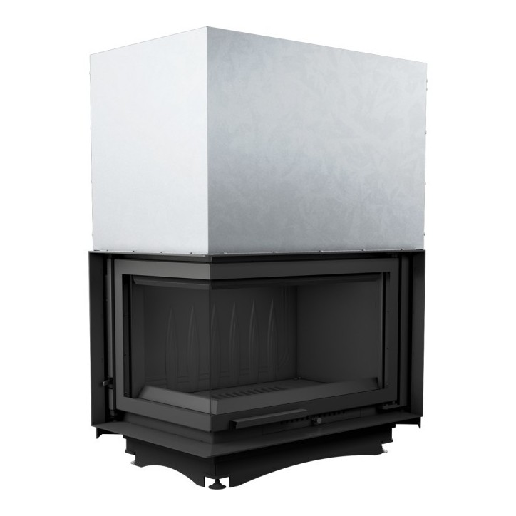 Insert cheminée OLIWIA 18 BS vitre à gauche ouverture relevable