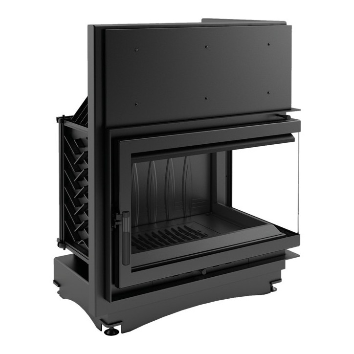 Insert cheminée OLIWIA 18 BS vitre à droite