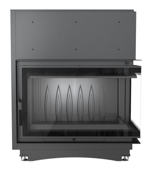 Insert cheminée OLIWIA 18 BS DECO vitre à droite