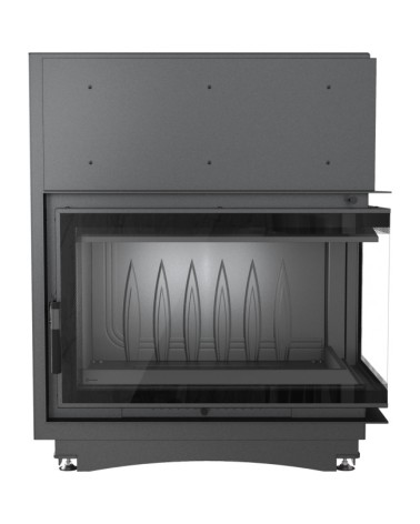 Insert cheminée OLIWIA 18 BS DECO vitre à droite