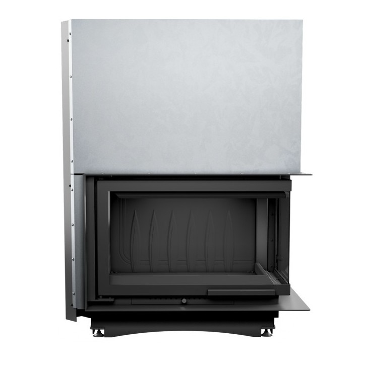 Insert cheminée OLIWIA 18 BS vitre à droite ouverture relevable