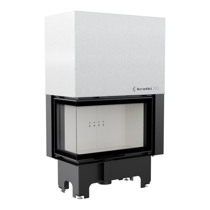 Insert cheminée VN 810/410 BS vitre à gauche ouverture relevable