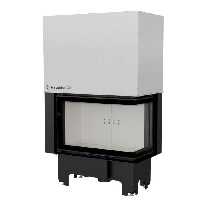 Insert cheminée VN 810/410 vitre à droite ouverture relevable