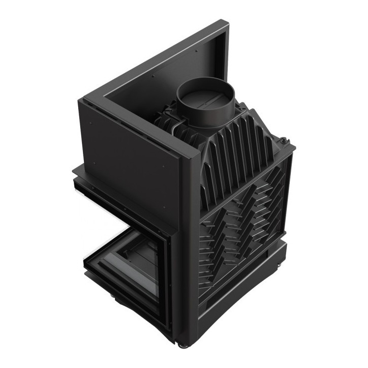 Insert cheminée ZUZIA 15  BS DECO vitre à droite