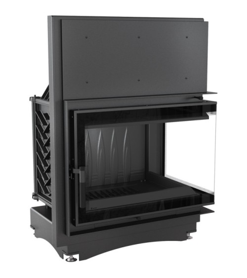 Insert cheminée ZUZIA 15  BS DECO vitre à droite