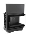 Insert cheminée ZUZIA 15  BS DECO vitre à droite