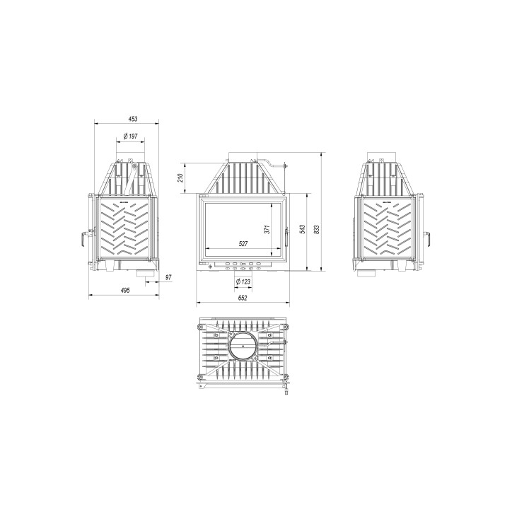 Insert cheminée ZUZIA ECO 12 1