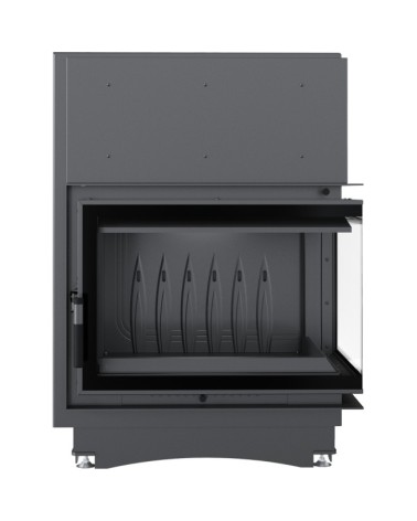 Insert cheminée ZUZIA BS 12 DECO vitre à droite