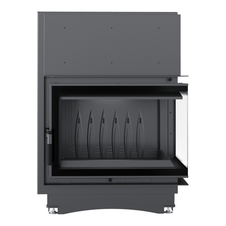 Insert cheminée ZUZIA BS 12 DECO vitre à droite