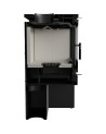 Poêle à bois JUNO 16 kw PANNEAU BLANC