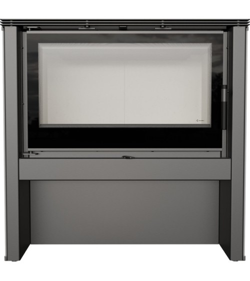 Poêle à bois JUNO 16 kw PANNEAU BLANC