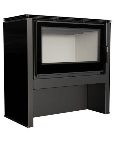 Poêle à bois JUNO 16 kw PANNEAU NOIR