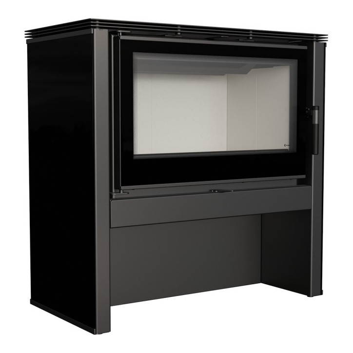 Poêle à bois JUNO 16 kw PANNEAU NOIR