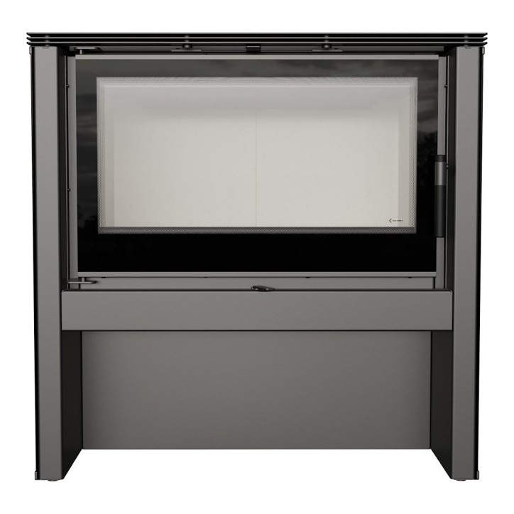 Poêle à bois JUNO 16 kw PANNEAU NOIR