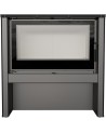 Poêle à bois JUNO 16 kw PANNEAU NOIR