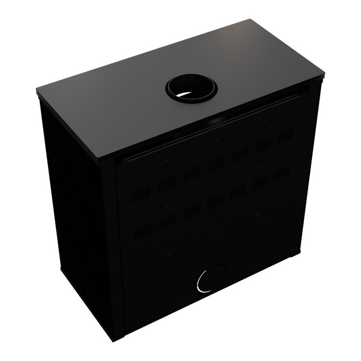 Poêle à bois JUNO 16 kw PANNEAU NOIR