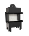 Insert cheminée NBC/BSL/P/680/280 3 côtés vitrés  9 kw + 2 bouches recuperateur