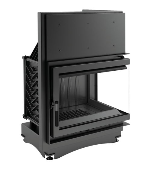 cheminée ZUZIA BS vitre à droite 15 kw