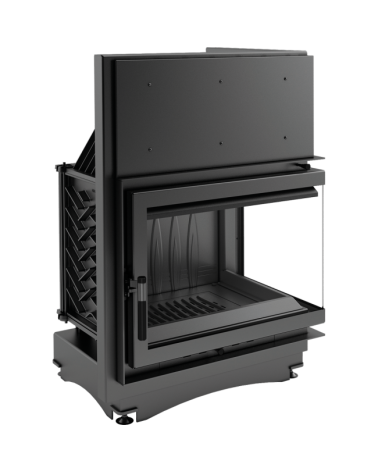 cheminée ZUZIA BS vitre à droite 15 kw