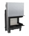 Insert cheminée MBM 10 BS vitre à droite ouverture relevable