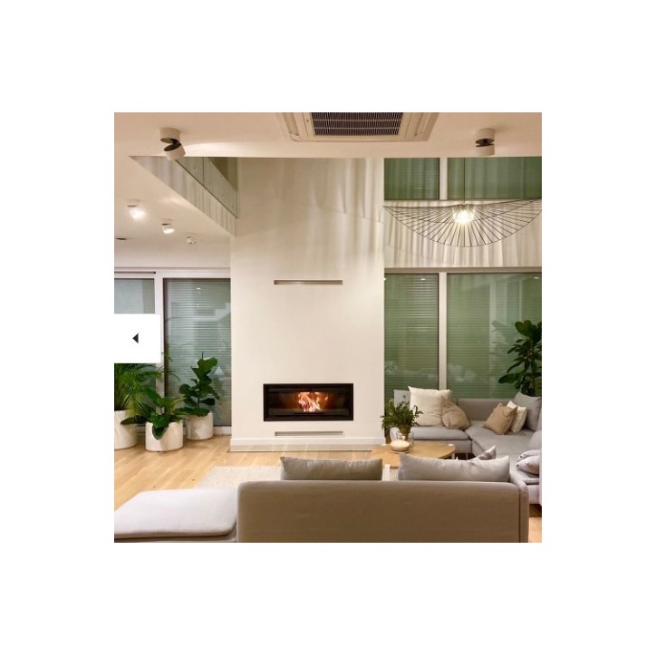 INSERT CHEMINÉE À BOIS MB 120 ouverture relevable