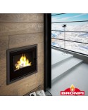 Insert à bois HYDRO-BRONPI-80-E-Vision 27/22 kw