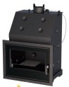 Insert à bois HYDRO-BRONPI-80-E-Vision 27/22 kw