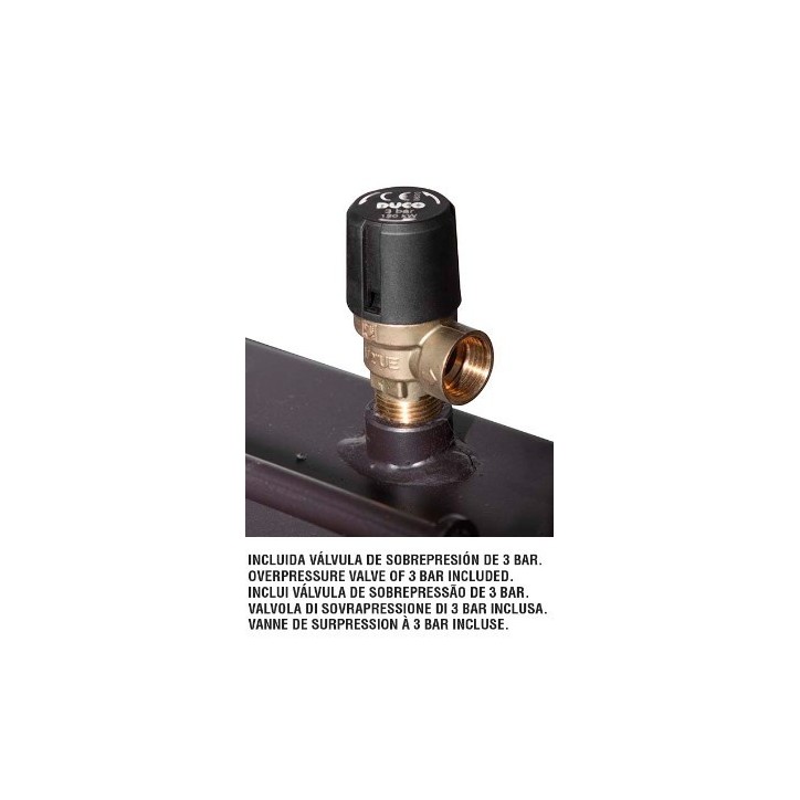 Insert à bois HYDRO-BRONPI-80-E-Vision 27/22 kw