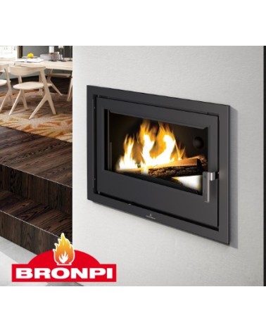 Insert à bois HYDRO-BRONPI-80-E- 27/22 kw