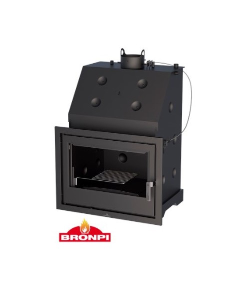 Insert à bois HYDRO-BRONPI-80-E-  27/22 kw