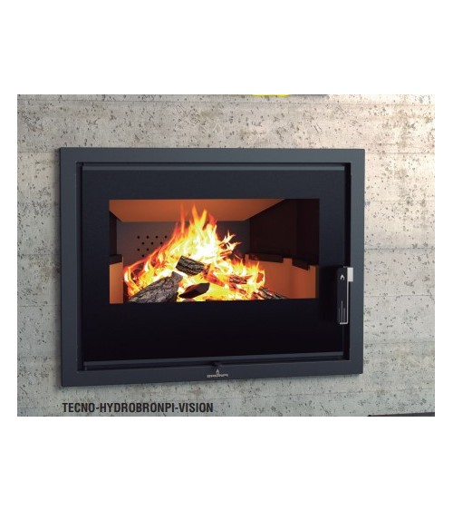 Insert à bois TECNO-HYDROBRONPI VISION -  21/14 kw