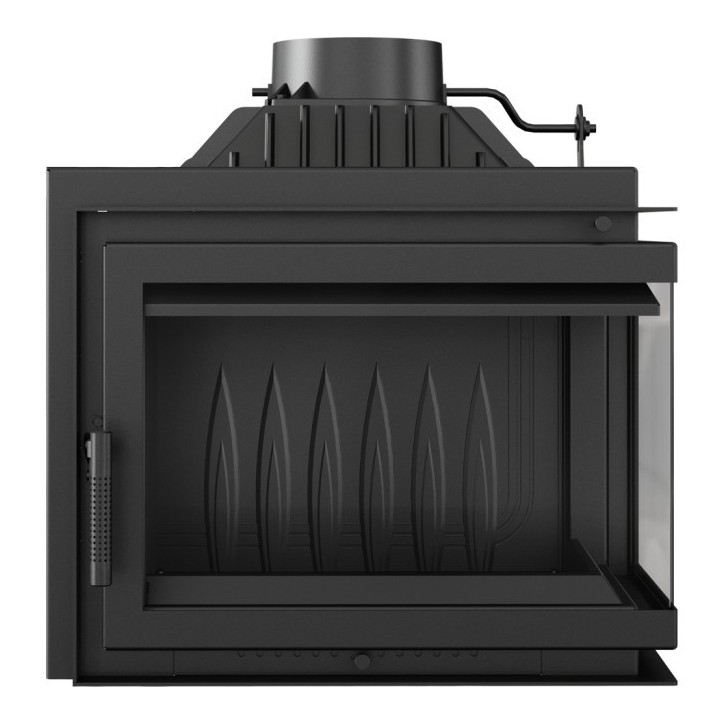 Insert cheminée SMART MS 8 BS 180mm vitre à droite