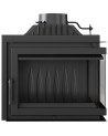 Insert cheminée SMART MS 8 BS 180mm vitre à droite