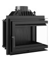 Insert cheminée SMART MS 8 BS 150mm vitre à droite
