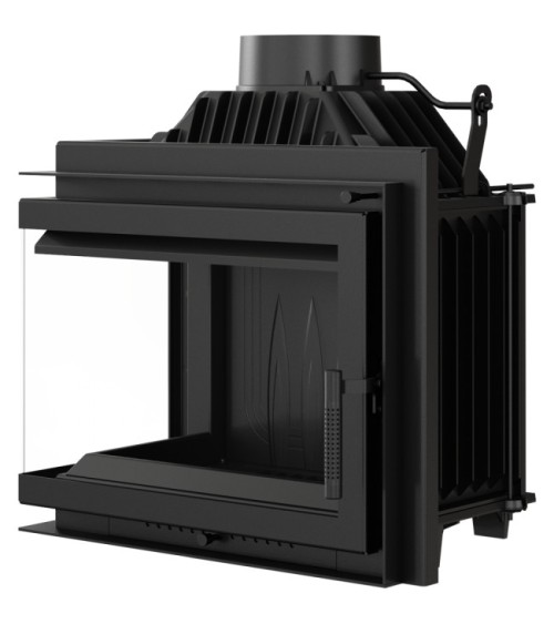 Insert cheminée SMART MS 8 BS 180mm vitre à gauche