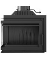 Insert cheminée SMART MS 8 BS 150mm vitre à gauche