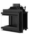 Insert cheminée SMART MS 8 BS 150mm vitre à gauche