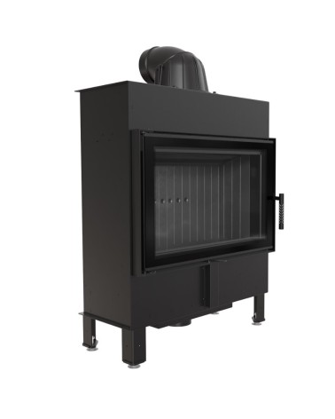 Insert cheminée LUCY 14 SLIM BLACK