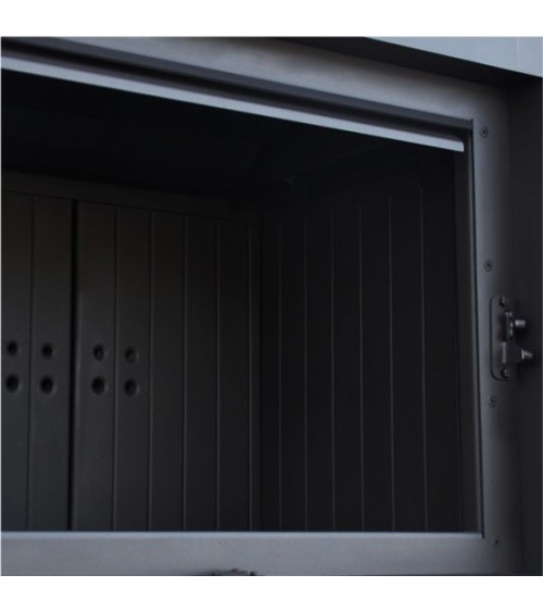 Insert cheminée LUCY 14 SLIM BLACK